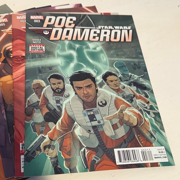 Marvel Star Wars Poe Dameron Comic Collection 1-11 book - Picture 4 of 12